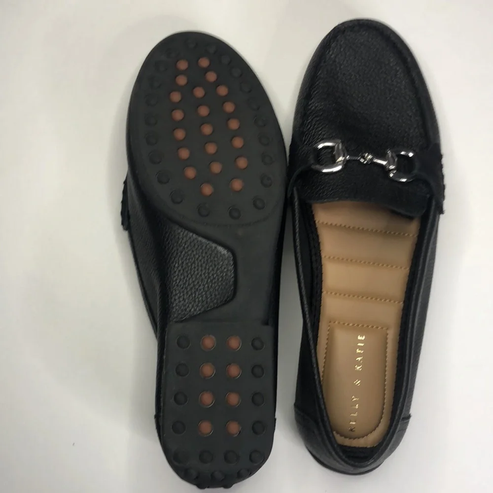 KELLY & Katie Women’s Kai Driving Loafer Black Size 8.5